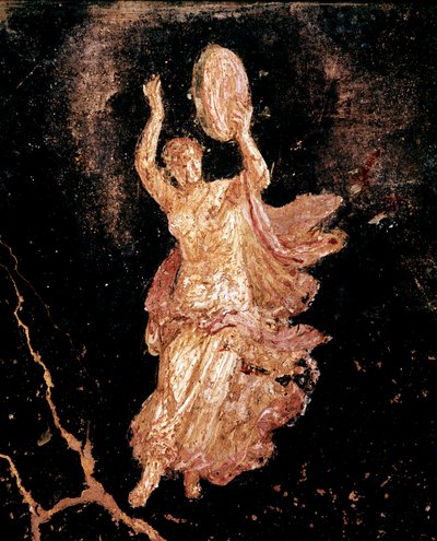 Bailarina com pandeiro (afresco de Roman