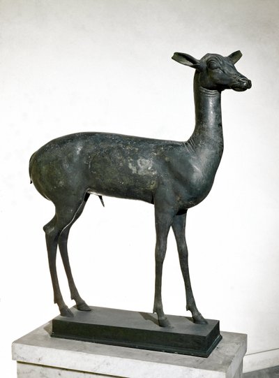 Veado (escultura de bronze de Roman