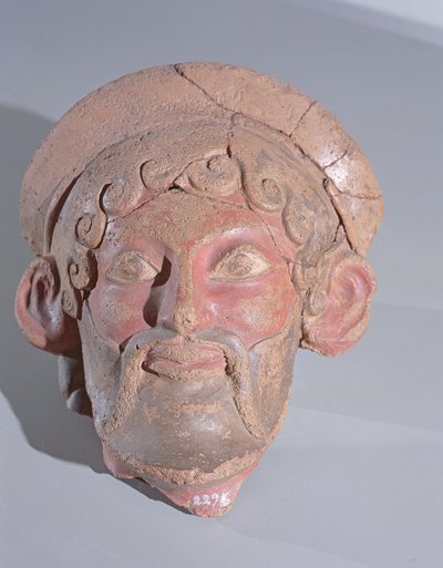 Cabeça de Zeus (terracota) de Roman