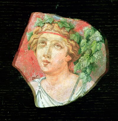 Cabeça de um bacante de Roman