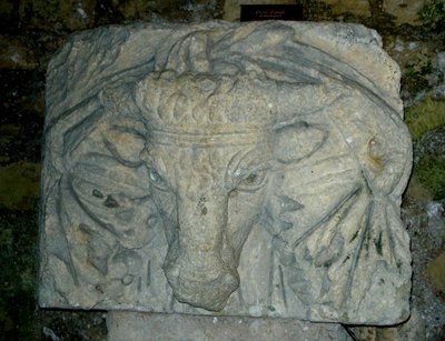 Cabeça de um touro de Roman