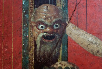 Ritos de iniciação ao culto de Dionísio, afresco da Villa Dei Mysteri de Roman