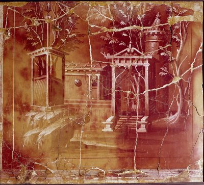 Paisagem (fresco de Roman