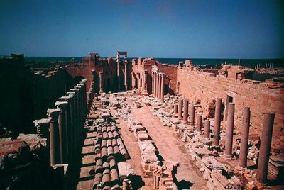 Leptis Magna, Labdah (calcário) (foto) de Roman