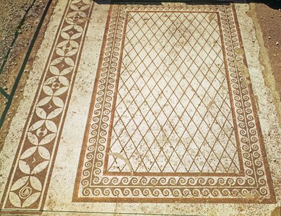 Chão de mosaico da Casa do Messii (mosaico) de Roman