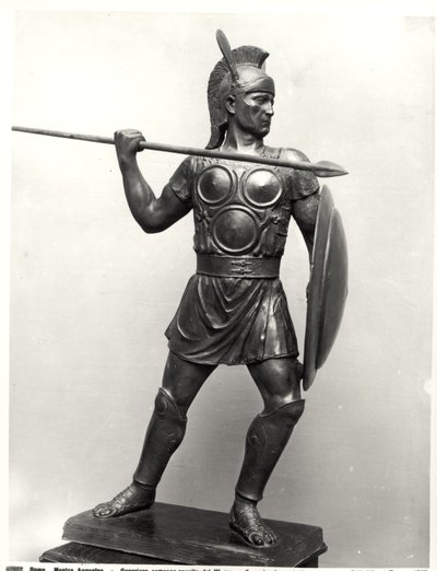 Estatueta de guerreiro samnita de Roman