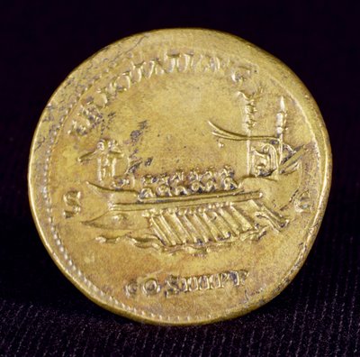 Sestertius do Imperador Adriano (76-138) de Newcastle-Upon-Tyne, 132 dC de Roman