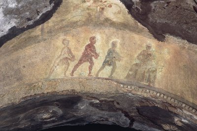 A Adoração dos Reis Magos (fresco) de Roman
