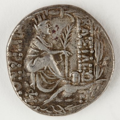 Tigranes II da Armênia, inverso, 83-69 AC (prata) de Roman