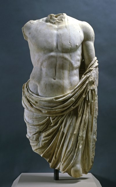 Torso de um imperador na forma de Júpiter de Roman