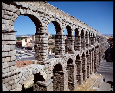 Vista do Aqueduto de Roman