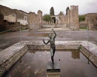 Vista da Casa do Fauno (Casa do Fauno) de Roman