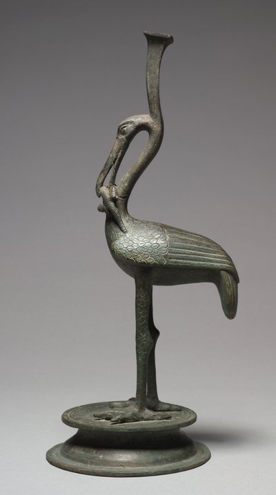 Íbis comendo um lagarto, século I aC-século I dC de Roman Imperial Period