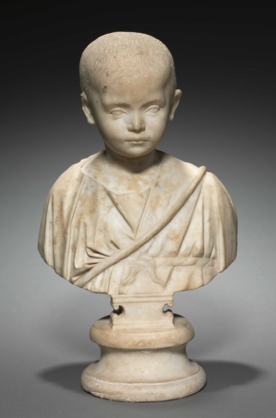 Busto de retrato de uma menina, c.250-275 de Roman Imperial Period
