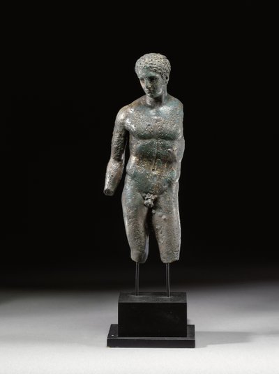 Atleta, c.late século I AC - início do século I DC (bronze) de Roman Roman