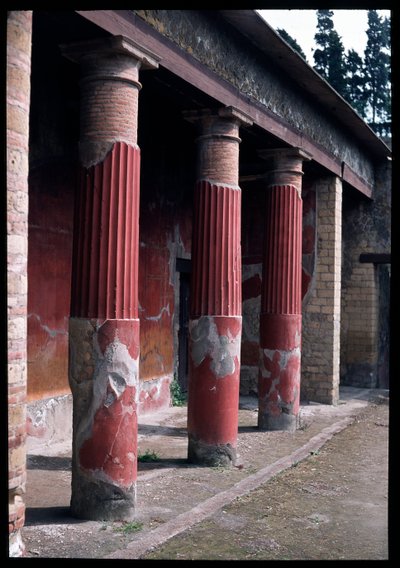 Atrium da Casa Sannitica, século V a.C. - século I d.C. de Roman Roman