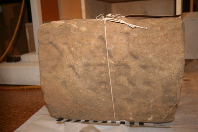 Pedra Centurial de Valerius Versus, 43-410 d.C. (pedra) de Roman Roman