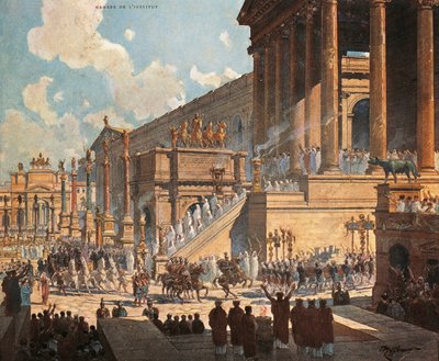 França, Paris, O Fórum Romano de Roman Roman