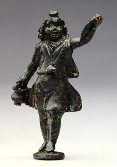 Harpocrates, encontrado em Geismar (bronze) de Roman Roman