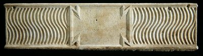Sarcófago, finais do século II-3º d.C. (mármore) (ver também 241411) de Roman Roman
