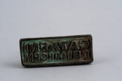 Selo (bronze) de Roman Roman