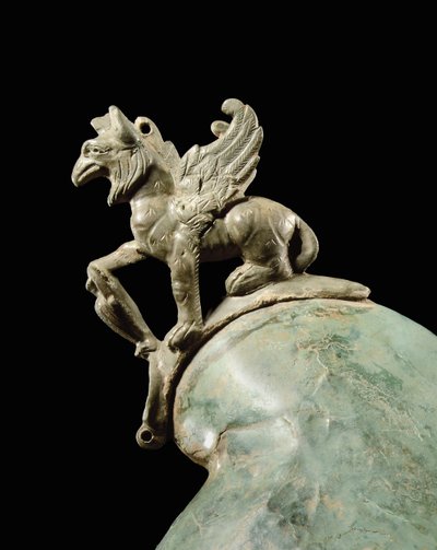 O capacete Crosby Garrett, final do século I ao II DC (bronze) (ver também 871728-34, 396159, 482018 e 413093-94) de Roman Roman