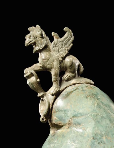 O capacete Crosby Garrett, final do século I ao II DC (bronze) (ver também 871729-34, 396159, 482018 e 413093-94) de Roman Roman