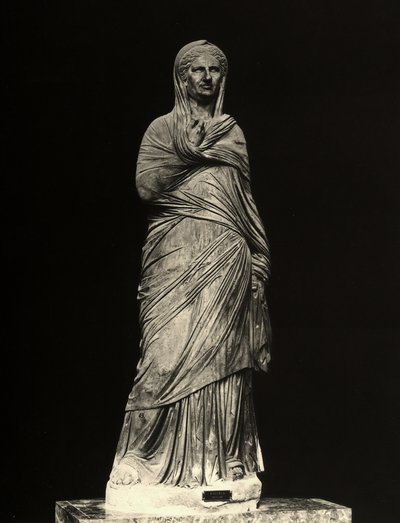 Viciria Arcate, esposa de Balbus (mármore) de Roman Roman