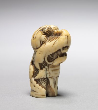 Cabeça de dragão, 1100-1150 de Romanesque
