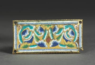 Placa de um santuário de relicário, c.1180-1190 de Romanesque