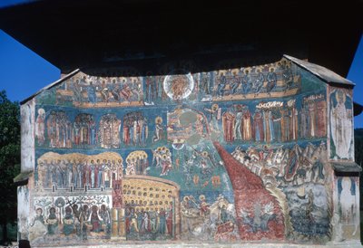 O último julgamento, 1547-50 de Romanian School