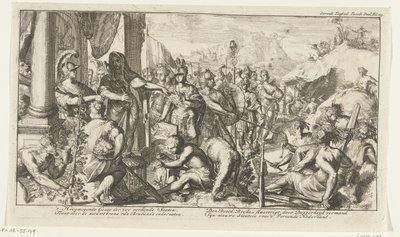 Alegoria de aquisições no Brabant de Romeyn de Hooghe