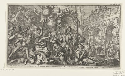 Alegoria da Guerra dos Oitenta Anos de Romeyn de Hooghe