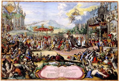 Alegoria do rei João III Sobieski, 1675 de Romeyn de Hooghe