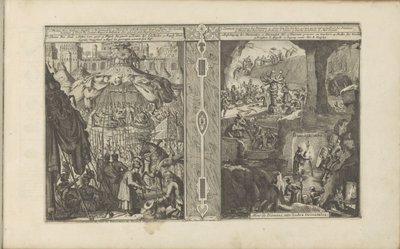 Geboorteviering van Mongolië; Diamantmijn
Mogols Geboortevyering / Celebration on the day of the birth of the Great Mogul, etc. // Diamant myn / Mine de Diamans, aux Indes Orientales (título sobre o objecto)
As Índias Orientais e Ocidentais e outros luga de Romeyn de Hooghe