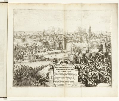 Inname van Valenciennes, 1567
Captura de Valenciennes (título sobre o objecto)
Guerras da Flandres (título da série) de Romeyn de Hooghe
