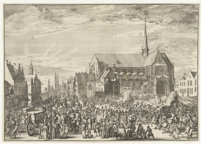 Entrada de Leopold I em Bruxelas, 1686
Entrada de Leopoldo I em Bruxelas após derrotar os turcos, 1686 (título da série) de Romeyn de Hooghe