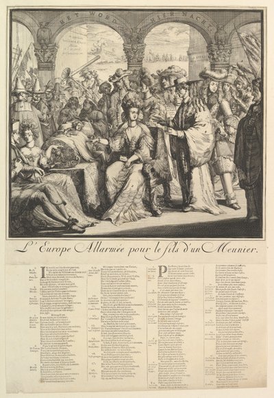 LEurope Allarmée.nd de Romeyn de Hooghe