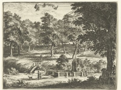 Paisagem com a fonte 
