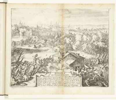 Batalha de Steenbergen, 1583
Bataille de Steenberghen (título sobre o objecto)
Guerres de Flandres (título da série) de Romeyn de Hooghe