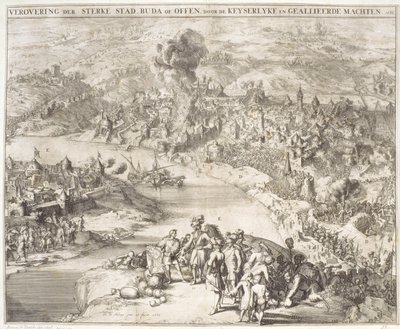 O cerco de Buda em 1541, 1686 de Romeyn de Hooghe