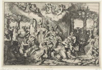 Tempo de paz entre os povos de Romeyn de Hooghe