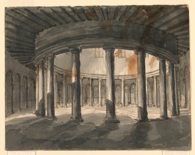 Cenário, Interior do Edifício Circular de Romolo Achille Liverani