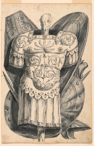 Troféu com armas de Romolo Achille Liverani