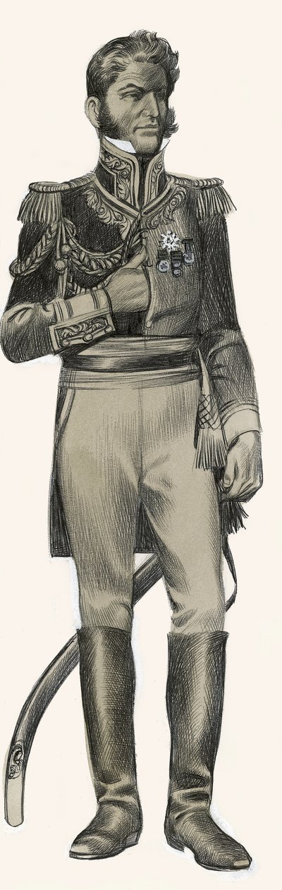 António Lopez de Santa Anna de Ron Embleton