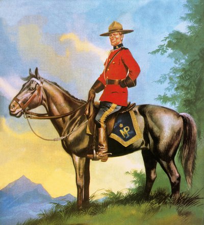 Montanha canadiana de Ron Embleton
