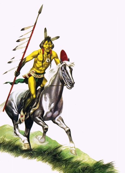 Guerreiro Cheyenne de Ron Embleton