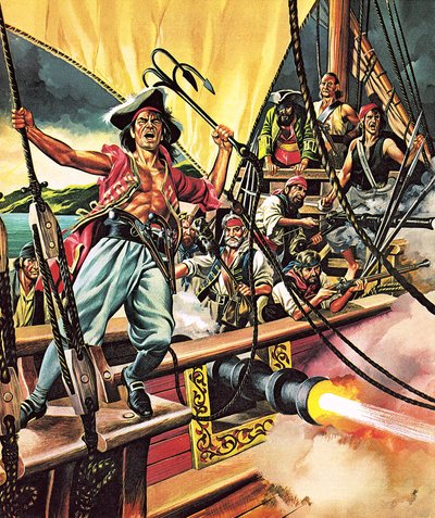 Homens do Jolly Roger de Ron Embleton