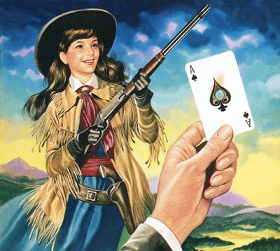 Miss Annie Oakley de Ron Embleton
