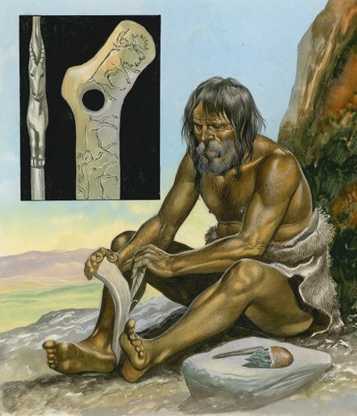 Homem da Idade da Pedra de Ron Embleton